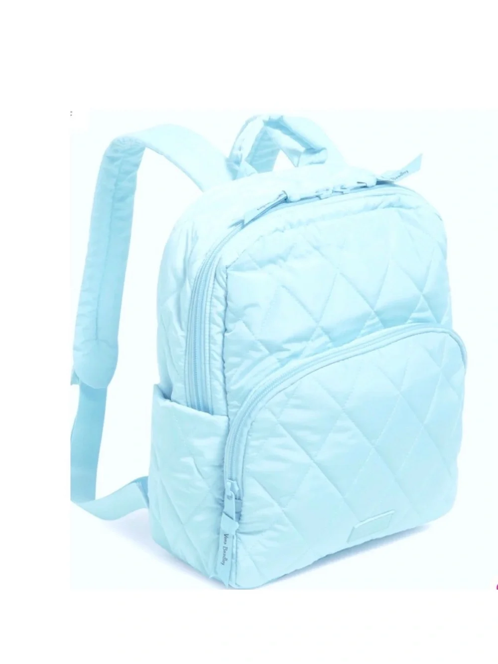Vera Bradley Ultralight Compact Backpack Sea Salt Blue NWT
